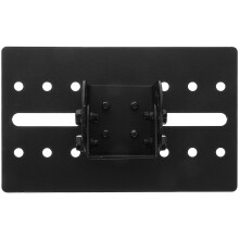 Speaker Hanging Rack Speaker Wall Shelf Brackets Black Metal