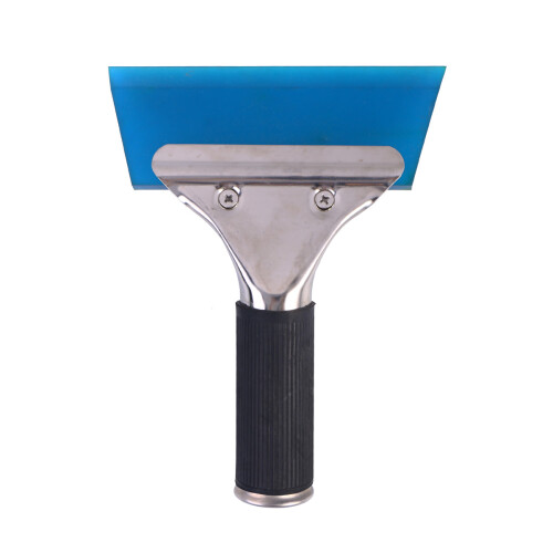 Blue Windshield Scraper Sturdy Window Squeegee for Auto Cleaning
