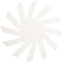 Durable White Plastic Spiral Basket Mold for Basket Weaving and Sewing