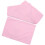 2Pcs Children Travel Pillowcase Pink Polyester Soft Envelope Closure 2
