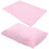 2Pcs Children Travel Pillowcase Pink Polyester Soft Envelope Closure 5