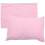 2Pcs Children Travel Pillowcase Pink Polyester Soft Envelope Closure 7