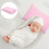 2Pcs Children Travel Pillowcase Pink Polyester Soft Envelope Closure 8