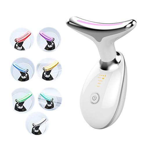 Luxe Professional Face Lift, Luxe Laser Professional Face Lift - 7 Lights, Microcurrent Multifunctional Facial Massager (White)