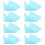1Set Household Cake Decorating Kit Sky-Blue PP Silicone Biscuit Maker 4