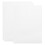 20Pcs Braille Writing Paper Pack White for Blind Learning and Writing 1