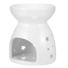 Keramische Essential Oil Brander Wit Voor Slaapkamer