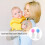 1Pc Ergonomic Breast Milk Pumper Pc PP Material Easy One-Hand Use 7