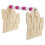 Perchoir Multifonction En Bois Robuste Pour Perroquet Intérieur 1