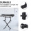 2Sets Black Iron Adjustable Keyboard Stand Durable Piano Rack Holder 8