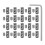 1set Silver Steel Wire Rope Clamp For Cable Stability 9