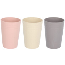 Masteelf 3 Pcs Mouthwash Cup Child Travel 10.4x7.5cm
