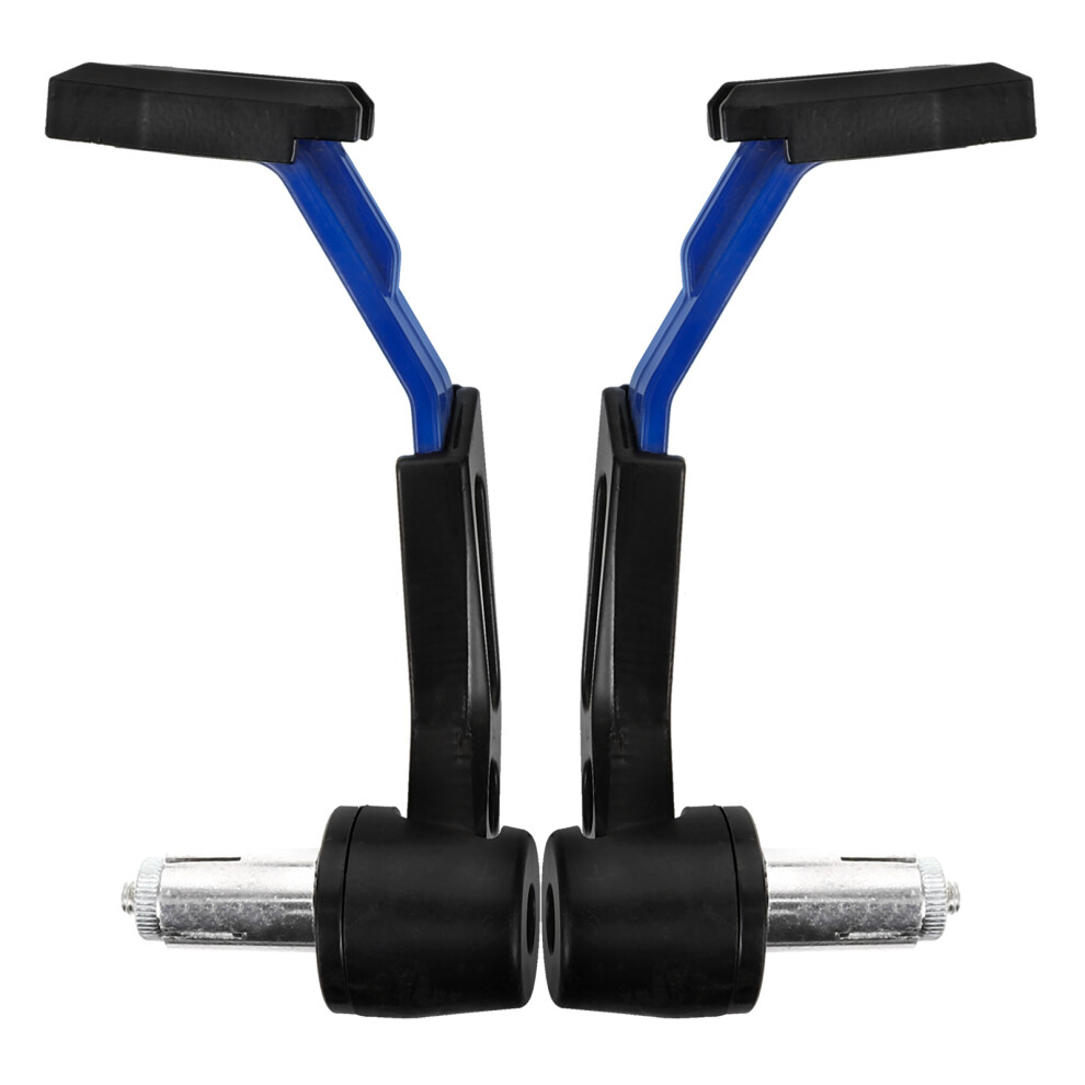 1Pair Adjustable Metal Motorcycle Handguard Handlebar Protector Blue 3072601188613