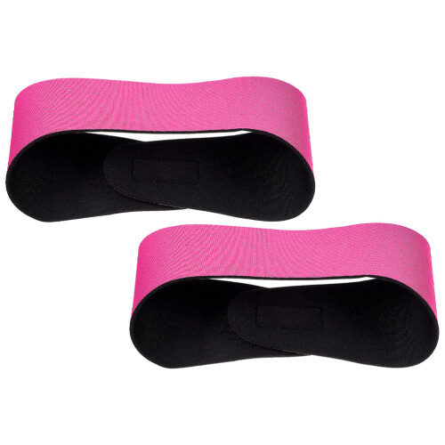 Adjustable Water Headband Rosy Neoprene 2pcs 20.1x3.2in 2