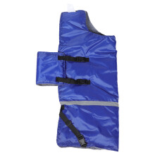 Blue Calf Winter Warmth Saver Coat Soft Comfortable Oxford Fabric