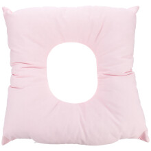 1Pc Salon O-Hole Face Pillow Pink Comfortable Face Down Massage Pad