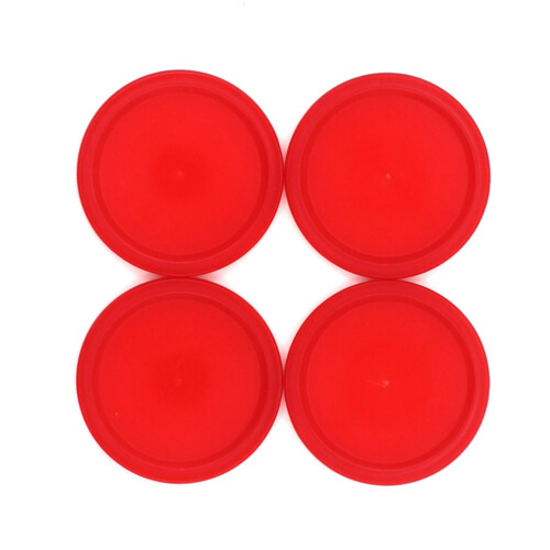 Small Air Hockey Pucks Red 8pcs