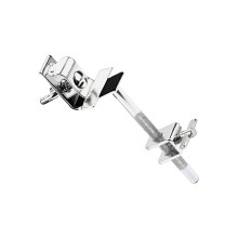 Silver Cowbell Bracket Metal For Drum Easy To Install And Use