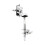 Silver Cowbell Bracket Metal For Drum Easy To Install And Use 4