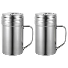 2pcs Elegant Stainless Steel Dust Prevention For General Users
