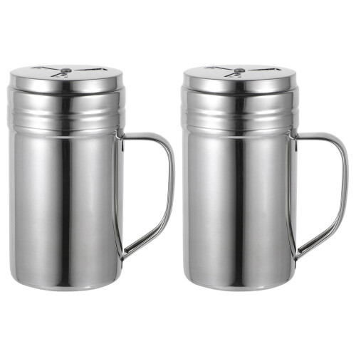 2pcs Elegant Stainless Steel Dust Prevention For General Users