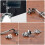 Silver Cowbell Bracket Metal For Drum Easy To Install And Use 7
