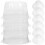 10Pcs Transparent Plastic Hat Shaper Insert for Baseball Caps Support 4