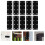 10 Pcs Corner Code Heavy Duty Flat Angle Brackets Straight Brace 3