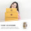 1 Rol Stickerlabels Kraftpapier Tags Stickers 7