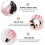 2Pcs Metal Nail Cutter Templates Silver Manicure Stencil DIY Tool 8