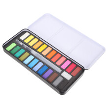 1Set Praktisches Aquarell Set Schwarz Leicht & Kompakt Für Künstler