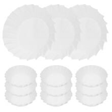 50Stk Basque Kuchenpapier Backpapier Fettfest Weiß Ölbeständig