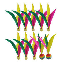 10St Elastische Shuttlecock Badminton Set Kinderspel Buiten