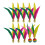 10St Elastische Shuttlecock Badminton Set Kinderspel Buiten 1