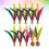 10St Elastische Shuttlecock Badminton Set Kinderspel Buiten 7