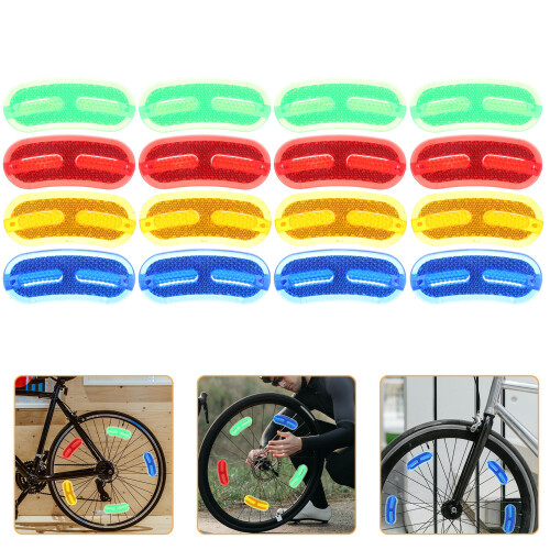 20 Stuks Compacte Wielreflectoren Vervangbare Fietsreflectoren