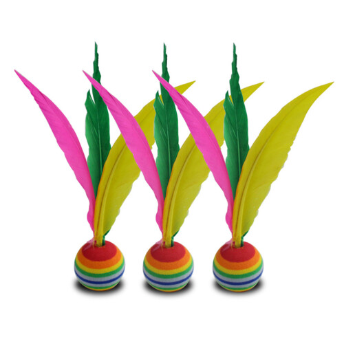 10St Elastische Shuttlecock Badminton Set Kinderspel Buiten 1