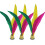 10St Elastische Shuttlecock Badminton Set Kinderspel Buiten 3