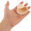 1Set Durable Beige Plastic Motorcycle Helmet Cat Ear Accessory 6