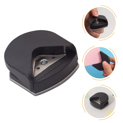 Outil De Découpe D'angle En Plastique Noir Pour Scrapbooking 2