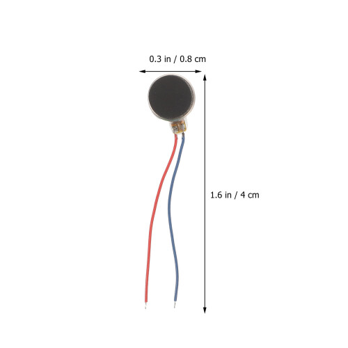 10pcs Miniature Motor Black Flat For General Users 1