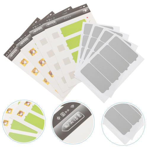 Bank Card Sticker Fluorescent Stickers -Off Lables Note Notes 1