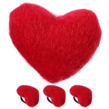 4Pcs Red Household Sewing Pin Cushion Compact Needle Holder Accessory