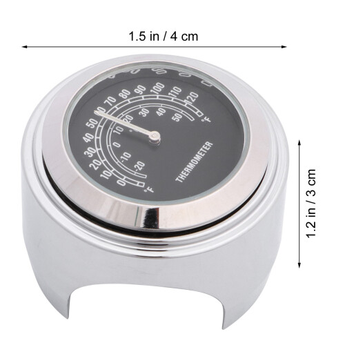 Zehuanyu Celsius Thermometer Motorcycle Temperature Meter 4*3cm 1