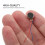 10pcs Miniature Motor Black Flat For General Users 8