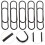 Rubber Rings Seal Ring Black 10pcs Back To School 2