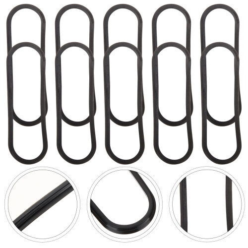 Rubber Rings Seal Ring Black 10pcs Back To School 1
