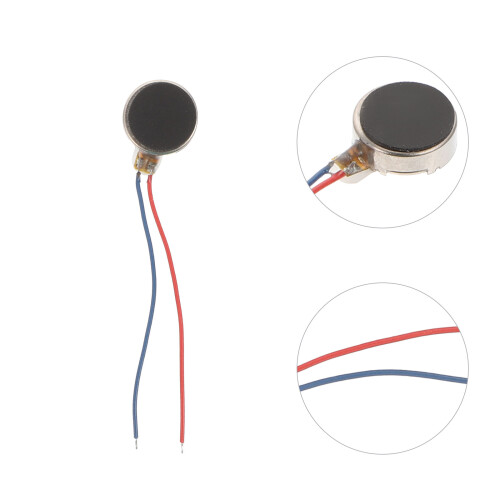 10pcs Miniature Motor Black Flat For General Users 2