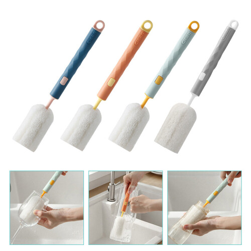4Pièces Brosse Multiusage En PP Avec Long Coloré 2