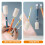 4Pièces Brosse Multiusage En PP Avec Long Coloré 10